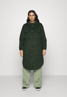 Пальто Object Petite, темно-зеленый
