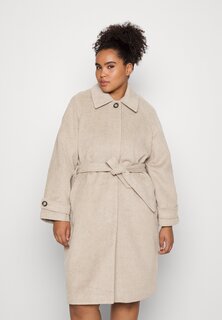 Пальто классическое Vero Moda Curve, серый