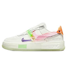 Кроссовки Nike Air Force 1 Fontanka, зеленый/белый/розовый