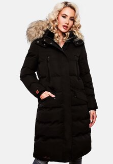 Пальто зимнее Marikoo длинное, черный