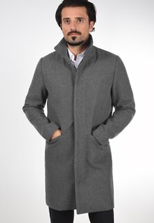 Пальто классическое Solid, серый !Solid