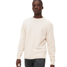 Джемпер Uniqlo Premium Lambswool Crew Neck, белый