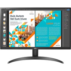 Монитор LG 24QP500-B 24&quot; QHD, 2560 x 1440, IPS, черный