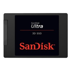 Твердотельный накопитель SanDisk Ultra 3D SSD, 2 Тб, SATA, черный