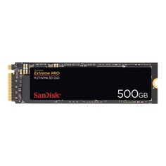 Твердотельный накопитель SanDisk Extreme PRO 3D SSD, 500 Гб, M.2 NVMe