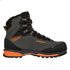 Треккинговые ботинки Lowa Cadin II GTX Mid, черный/антрацитовый/оранжевый
