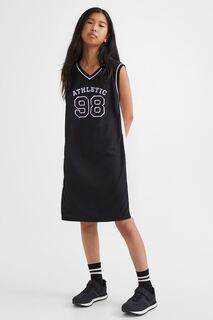 Баскетбольное платье H&amp;M Athletic, черный H&M