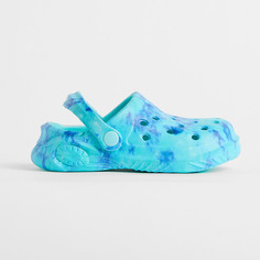 Обувь для бассейна с узором H&amp;M Tie-dye, ярко-голубой H&M