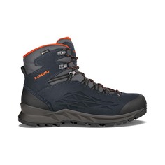 Треккинговые ботинки Lowa Explorer II GTX Mid, синий/оранжевый