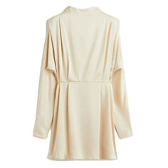 Платье H&amp;M Dolman-sleeved, светло-бежевый H&M