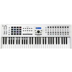 Контроллер Клавиатуры Arturia 61 MKII, белый