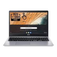 Ноутбук Acer Chromebook 315, 15.6&quot; FHD Touchscreen 4ГБ/64ГБ, серебряный, английская клавиатура
