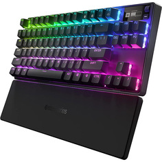 Беспроводная игровая клавиатура SteelSeries Apex Pro TKL 2023, черный