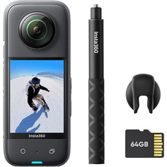 Экшн-камера insta360 X3 (Get-Set Kit), черный