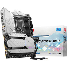 Материнская плата MSI MPG Z690 FORCE WIFI, DDR5, Wi-Fi, белый, черный