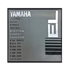 Струны Yamaha GSX150X для электрогитары никелированная сталь (08-38 Extra Light Gauge)