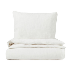 Комплект односпального постельного белья H&amp;M Home, белый