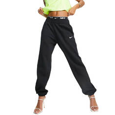 Спортивные брюки Nike Mini Swoosh Oversized, черный