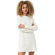 Платье-футболка Nike Mini Swoosh Long Sleeve, белый