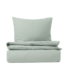 Комплект односпального постельного белья H&amp;M Home, серо-зеленый