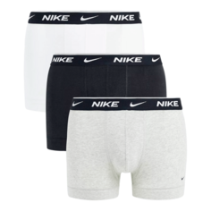 Трусы Nike 3 Pack Cotton Stretch, 3 предмета, белый/черный/серый