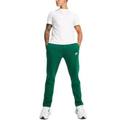 Брюки-джоггеры Nike Club Straight Leg, зеленый