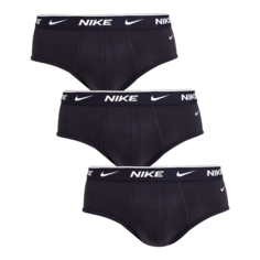 Трусы брифы Nike 3 Pack Cotton Stretch, 3 предмета, черный