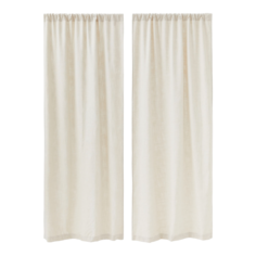 Шторы H&amp;M Home 2-pack Panels, 2 предмета, светло-бежевый