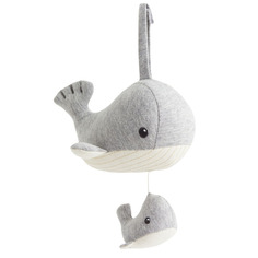 Мягкая игрушка H&amp;M Home Whale Musical, серый