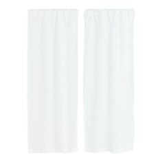 Шторы H&amp;M Home 2-pack Linen Panels, 2 предмета, белый