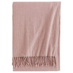 Плед H&amp;M Home Chenille, розовый