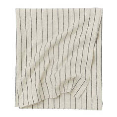 Скатерть H&amp;M Home Linen-blend Striped, светло-бежевый