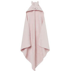 Банное полотенце H&amp;M Home With Hood Rabbit, розовый