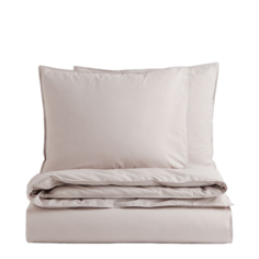 Комплект двуспального постельного белья H&amp;M Home Cotton, серый