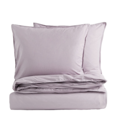 Комплект двуспального постельного белья H&amp;M Home Cotton, фиолетовый