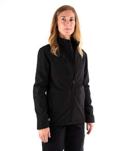 Женская рабочая куртка Softshell из сетчатого флиса CAT, черный Caterpillar