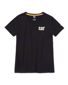 Женская футболка CAT, черный Caterpillar
