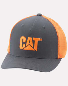 Мужская светоотражающая сетчатая кепка CAT, оранжевый Caterpillar