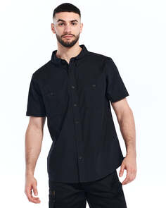 Мужская классическая оксфордская рабочая рубашка CAT, черный Caterpillar