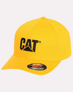 Мужская кепка Flexfit Trucker CAT, желтый Caterpillar