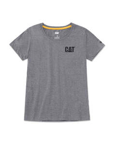 Женская футболка CAT, серый Caterpillar