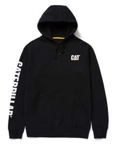 Мужская худи с логотипом CAT, черный Caterpillar