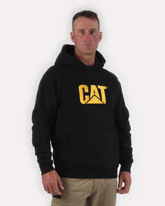 Мужская толстовка с капюшоном CAT, черный Caterpillar