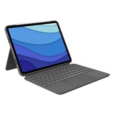 Чехол-клавиатура Logitech Combo Touch для iPad Pro 11&apos;&apos;, английская раскладка, серый