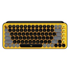 Клавиатура Logitech POP Keys, английская раскладка, желтый