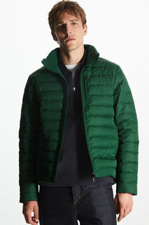 Короткая утепленная куртка, темно-зеленый COS