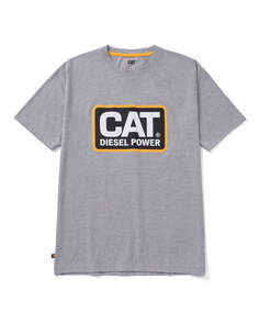 Мужская футболка CAT Diesel Power, серый Caterpillar