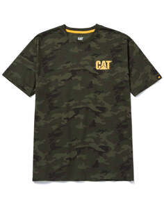 Мужская футболка CAT, камуфляж Caterpillar