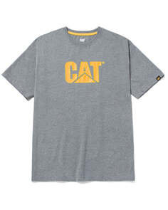 Мужская футболка с логотипом CAT, серый Caterpillar