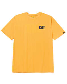 Мужская футболка CAT, желтый Caterpillar